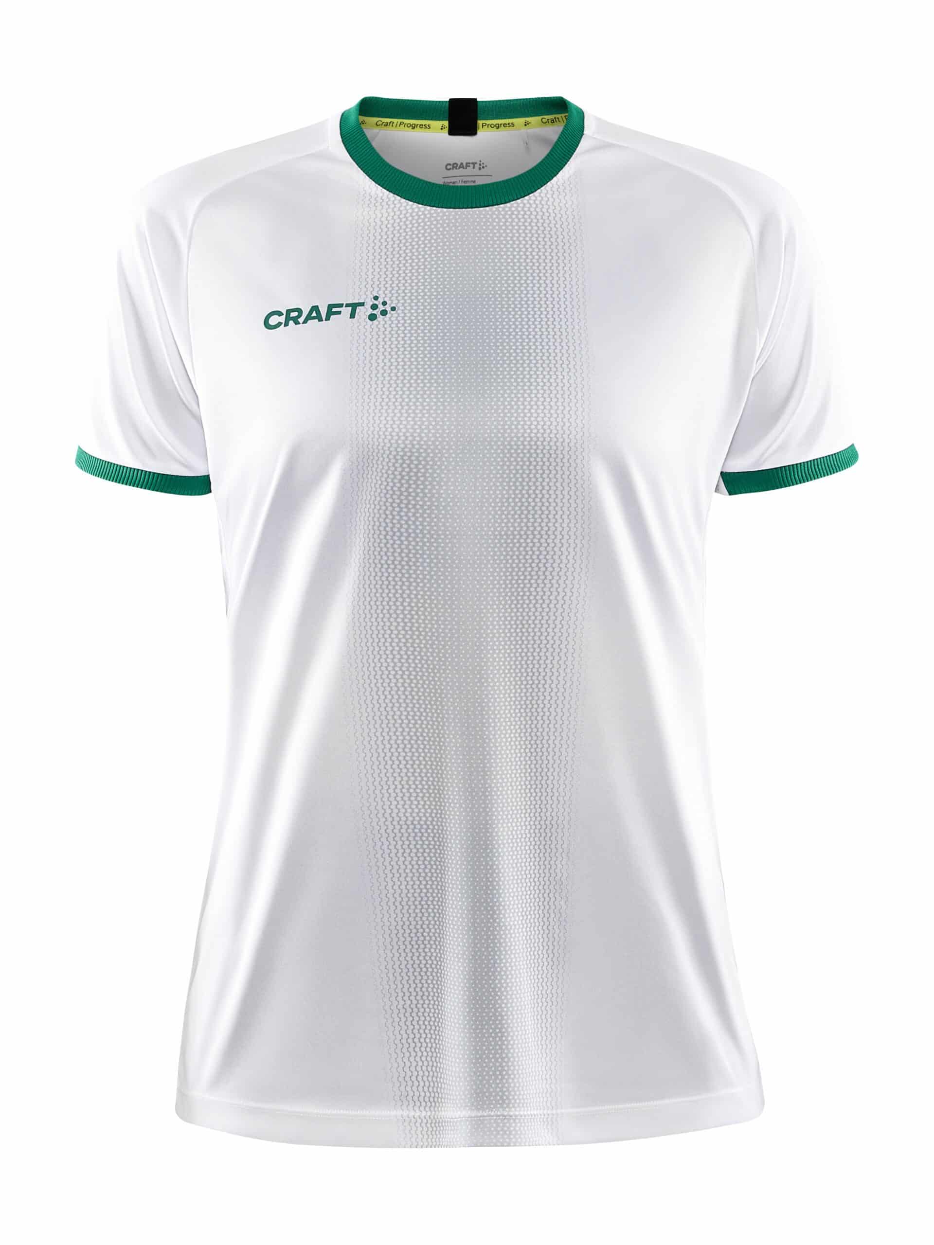 Craft Progress Graphic Jersey Kvinder White Team Green
