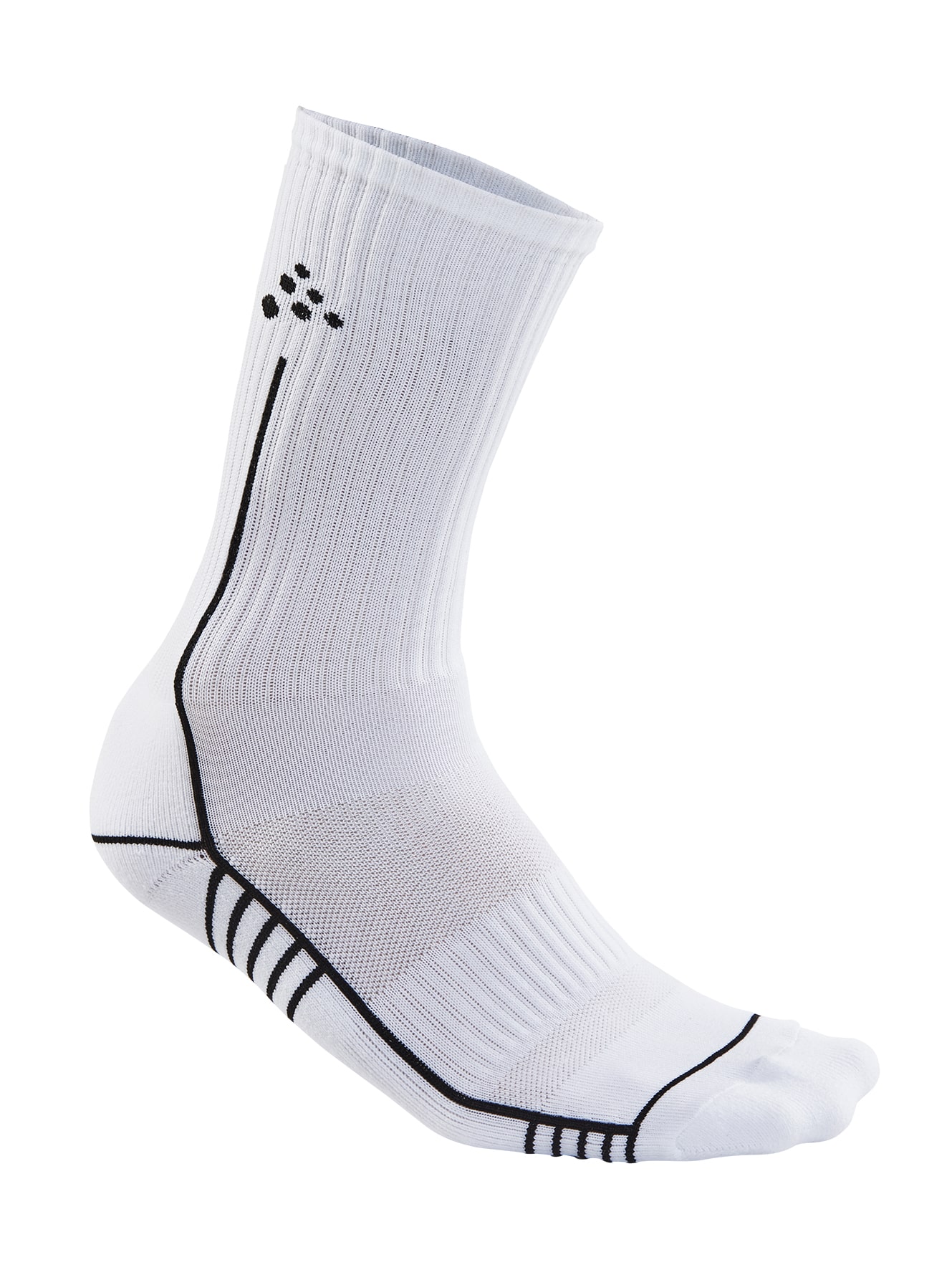 Craft Progress Mid Sock White 28 30