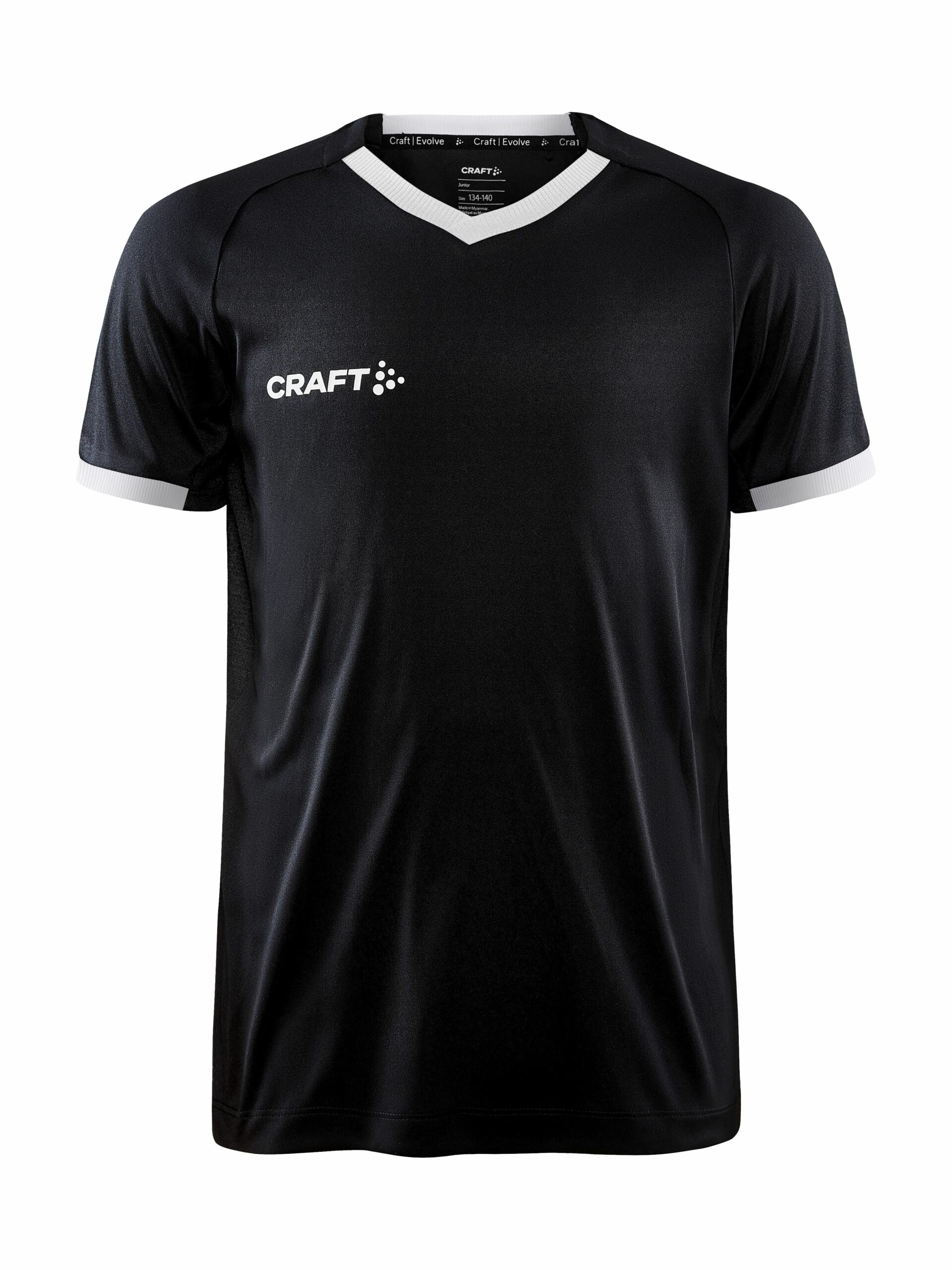Craft Progress Solid Jersey Jr Black 158 164