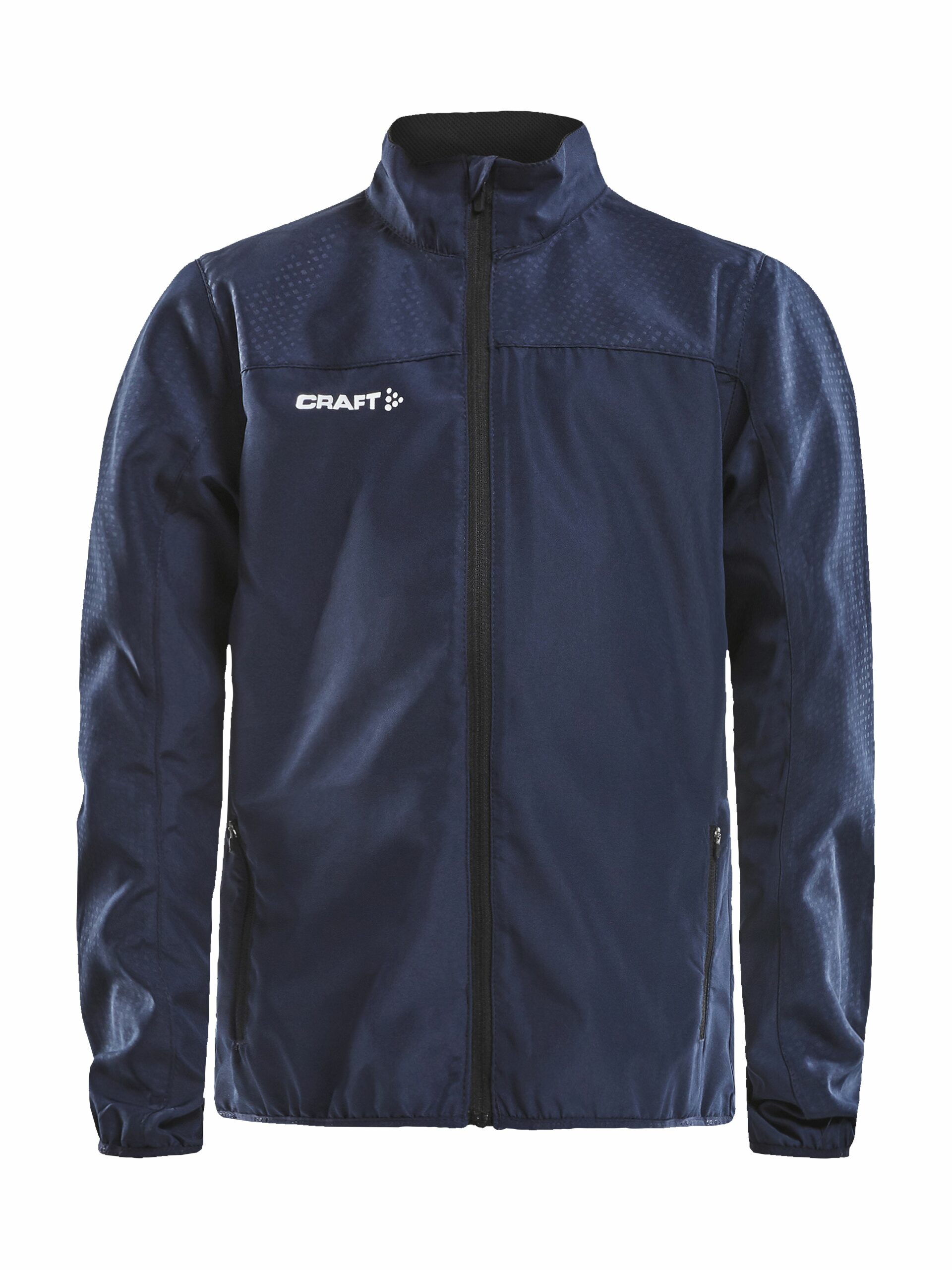 Craft Rush Wind Jkt Jr Navy 158 164