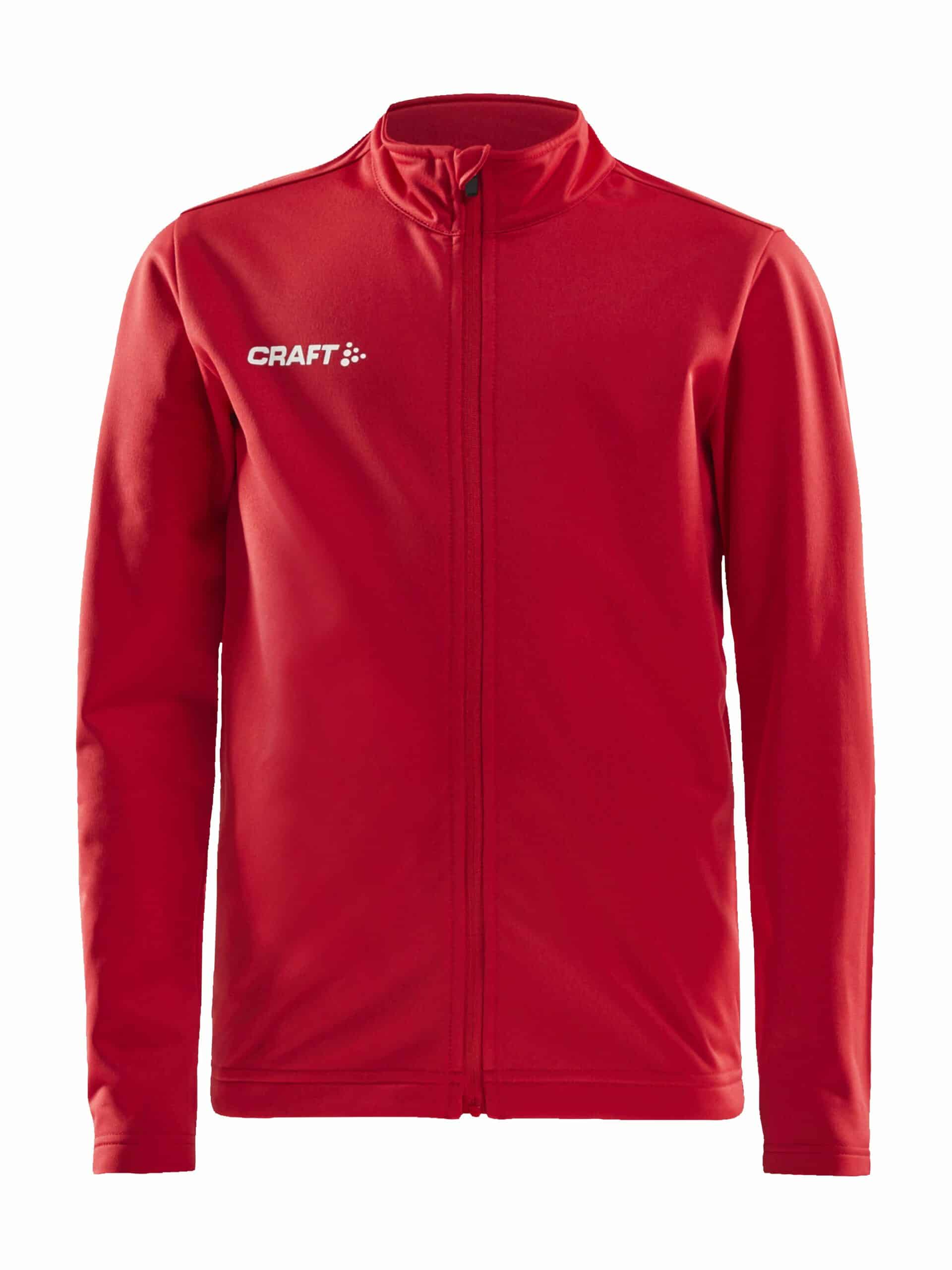 Craft Squad Jacket Jr Bright Red 122 128