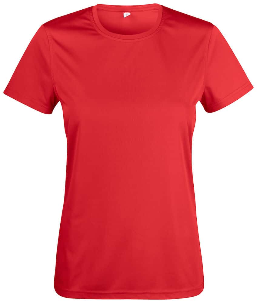 Kvinders Basic Active- Rød Xs Rød 700