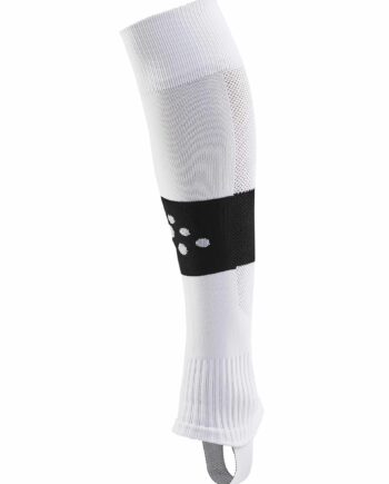 Craft Pro Control Stripe  -  Foot Socks Senior White Black Onesize