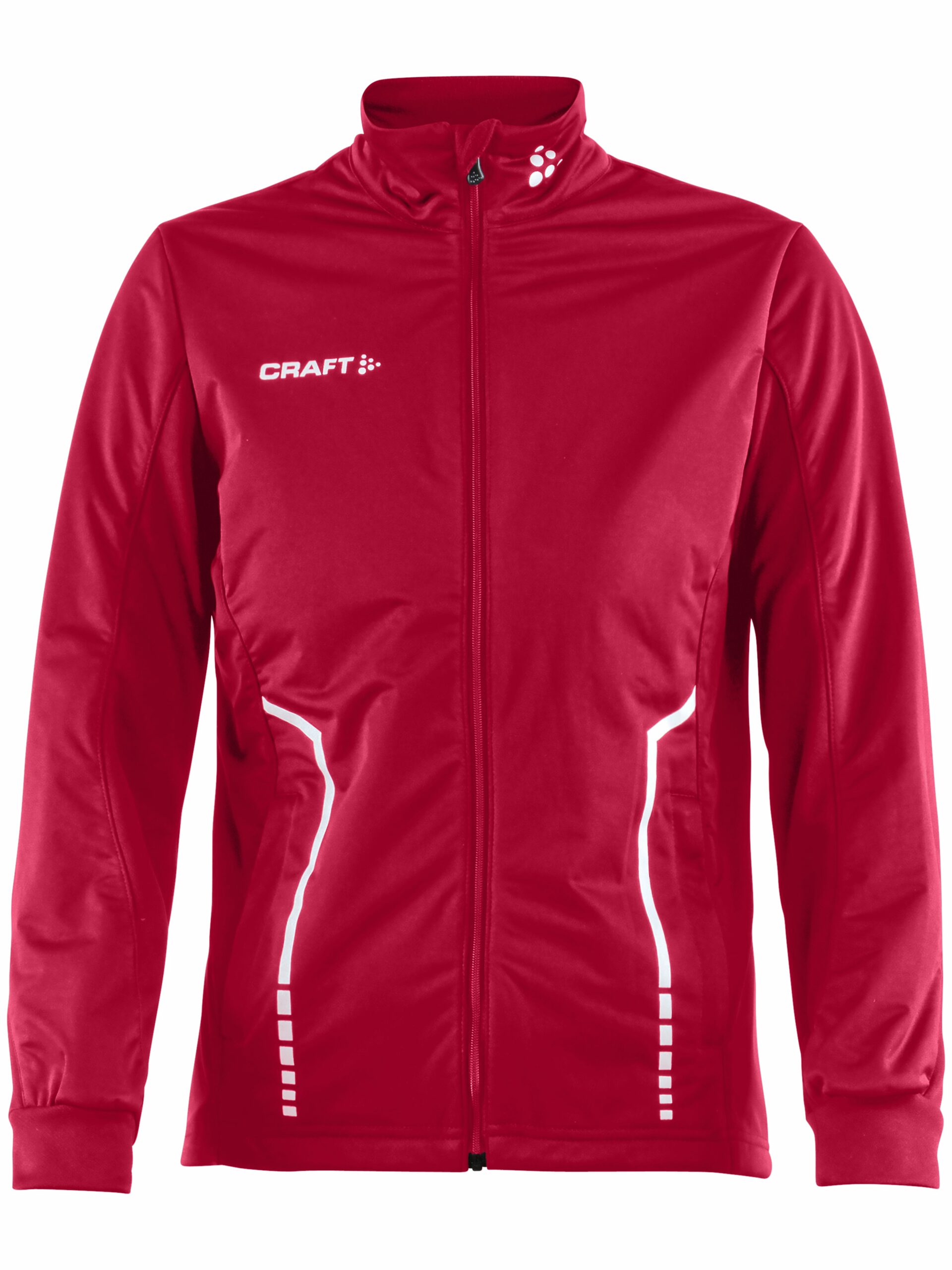 Craft Warm Club Jacket Jr Bright Red 110 116