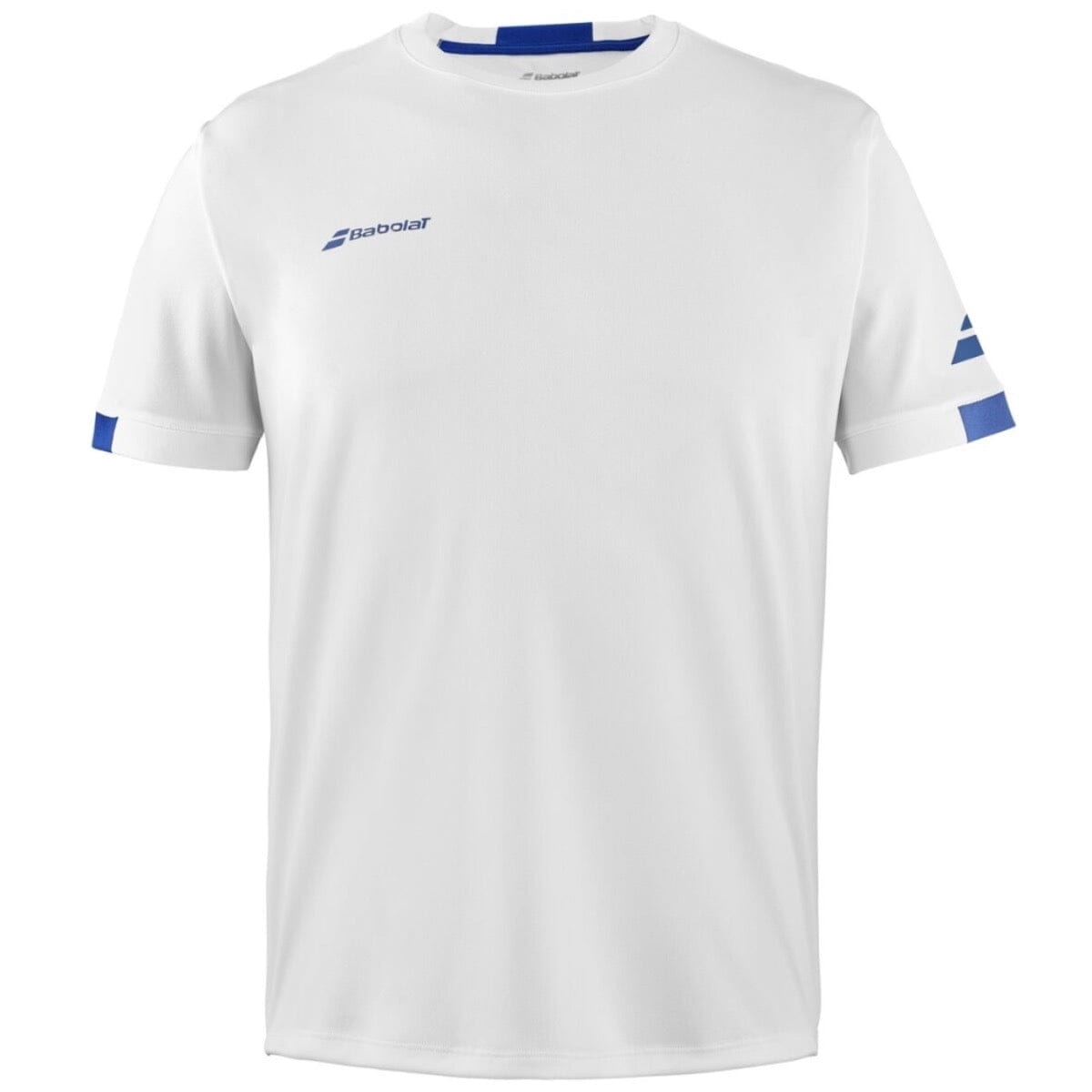 Babolat Play Crew Neck Neck Tee White