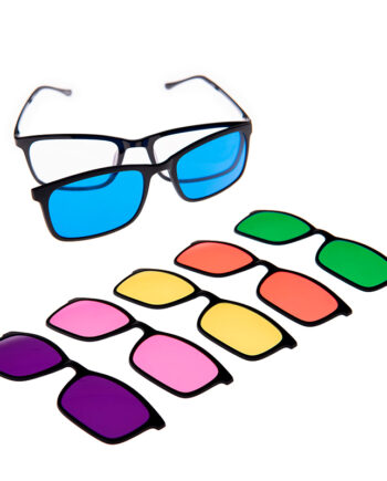 Farve Terapi Brille Sæt