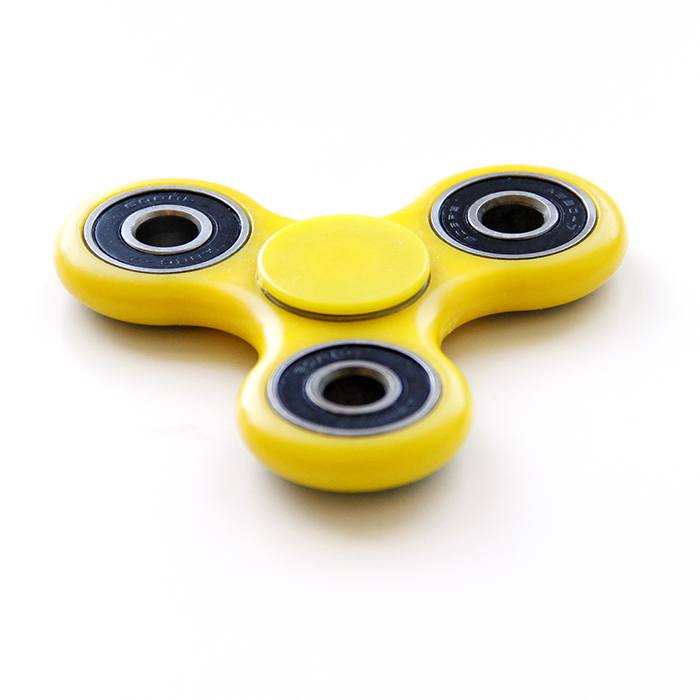 Fidget Spinner Gul Sort