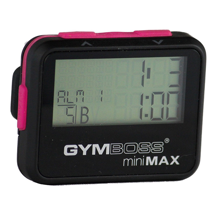 Gymboss Minimax Interval Timer Sort Pink