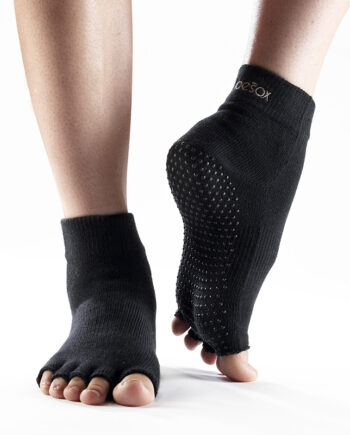 Half-toe Toesox Til Yoga   Pilates  Sort