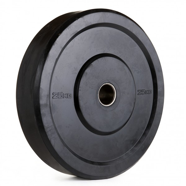 Nordic Fighter Sort Bumper Vægtskiver 10kg   50mm    Stk