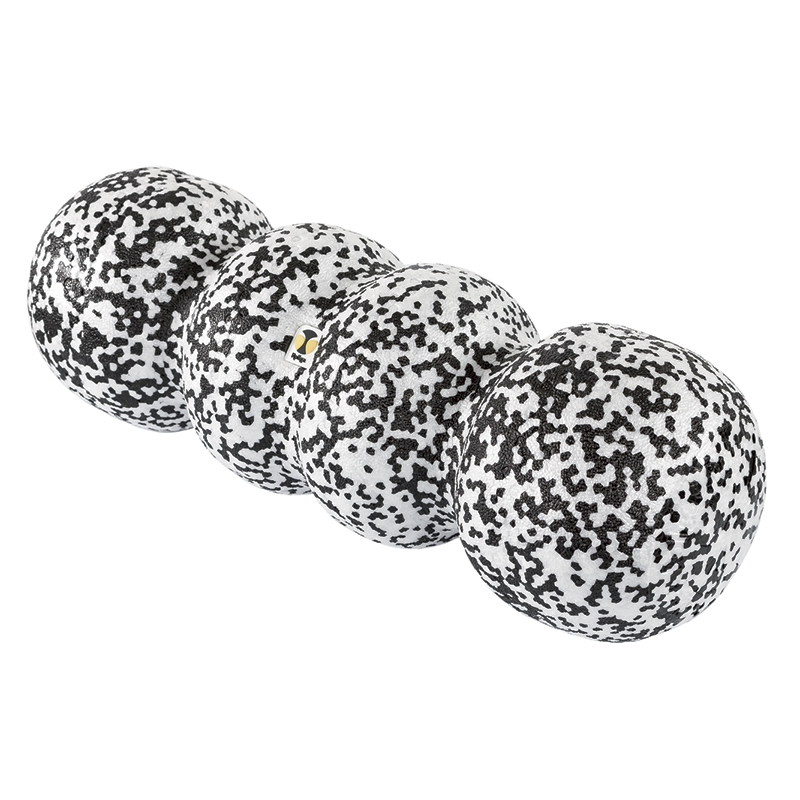 Rollga Fasciaroller Foamroller Blød Sort Grå