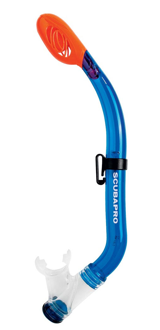 Scubapro Snorkel Mini Dry Barn Blå