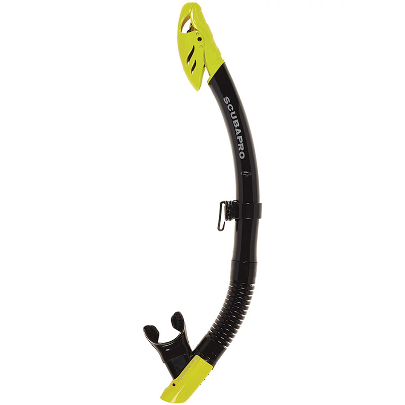 Scubapro Snorkel Spectra Dry Gul Sort