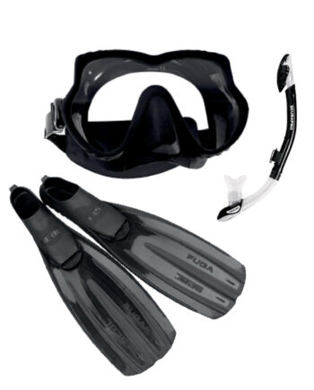 Scubapro Snorkelsæt Platin Med Finner