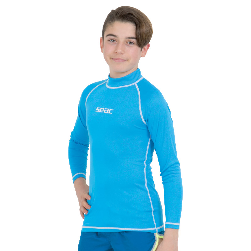 Seac Rash Guard -sun Barn Langærmet Blå