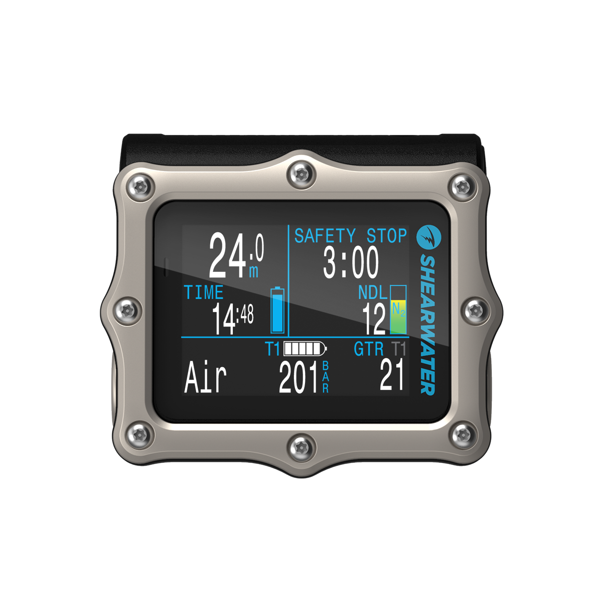 Shearwater Dykkercomputer Perdix Ti