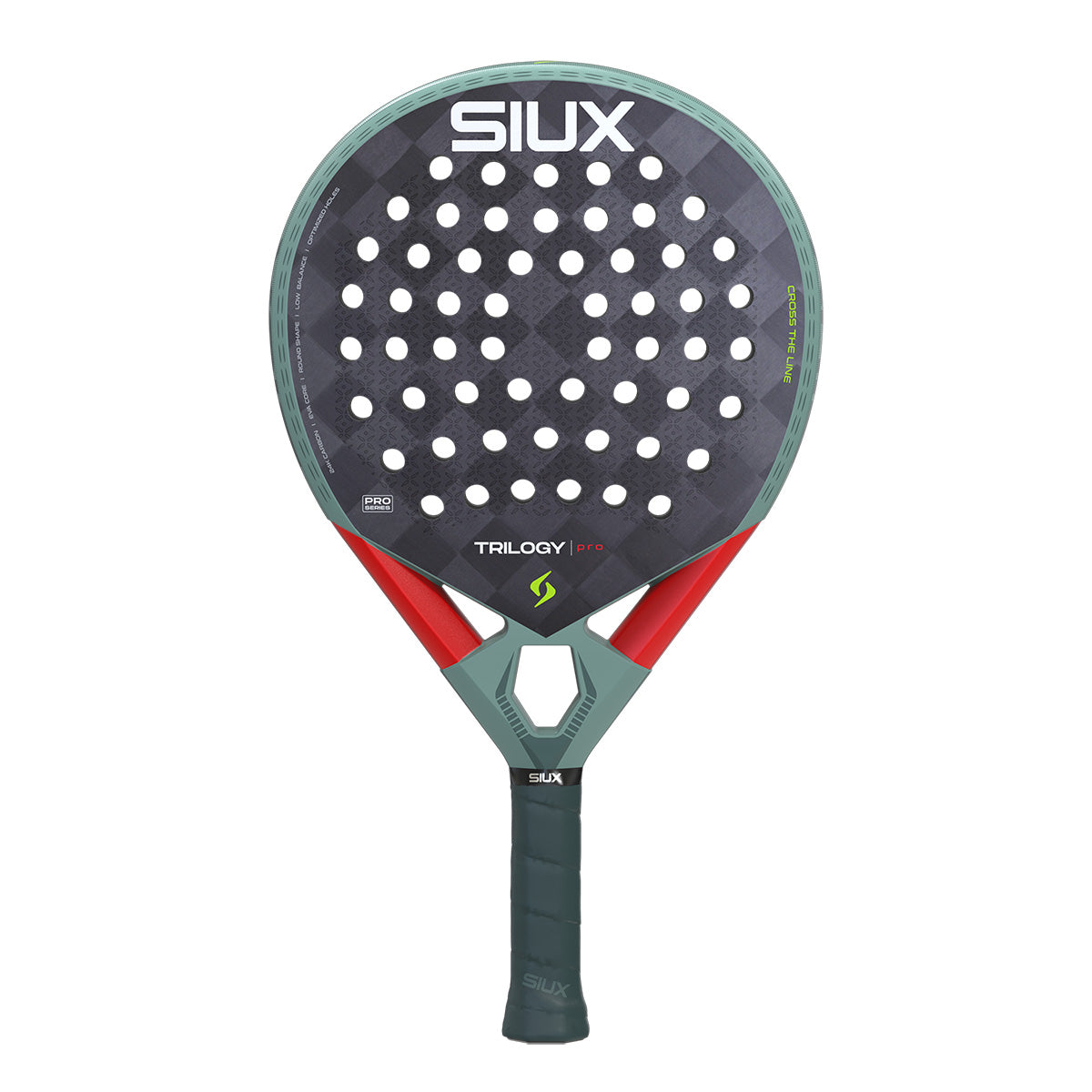 Siux Trilogy Pro 2026 Padelbat Ash Green