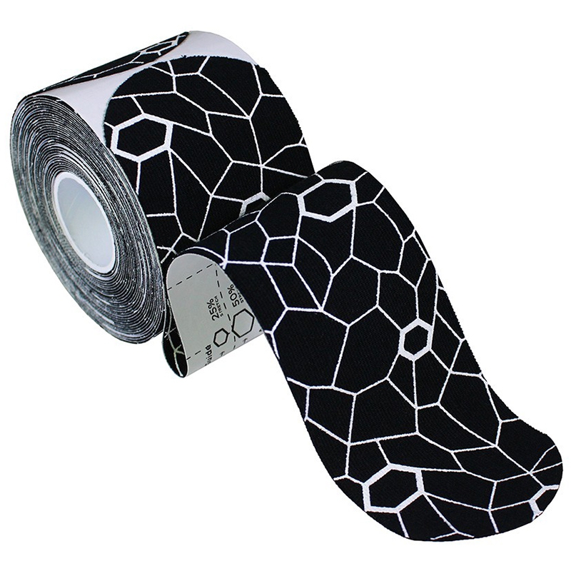 Theraband Kinesiology Strips  Sort Hvid 25   Cm
