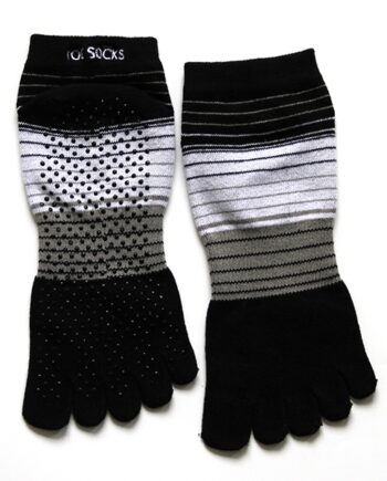 Toe Socks Footer  Stripe