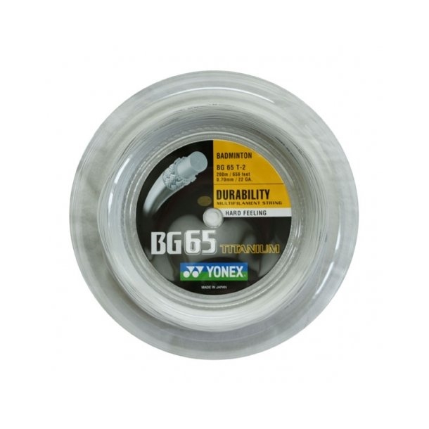 Yonex Bg 65 Titanium Hvid 200m