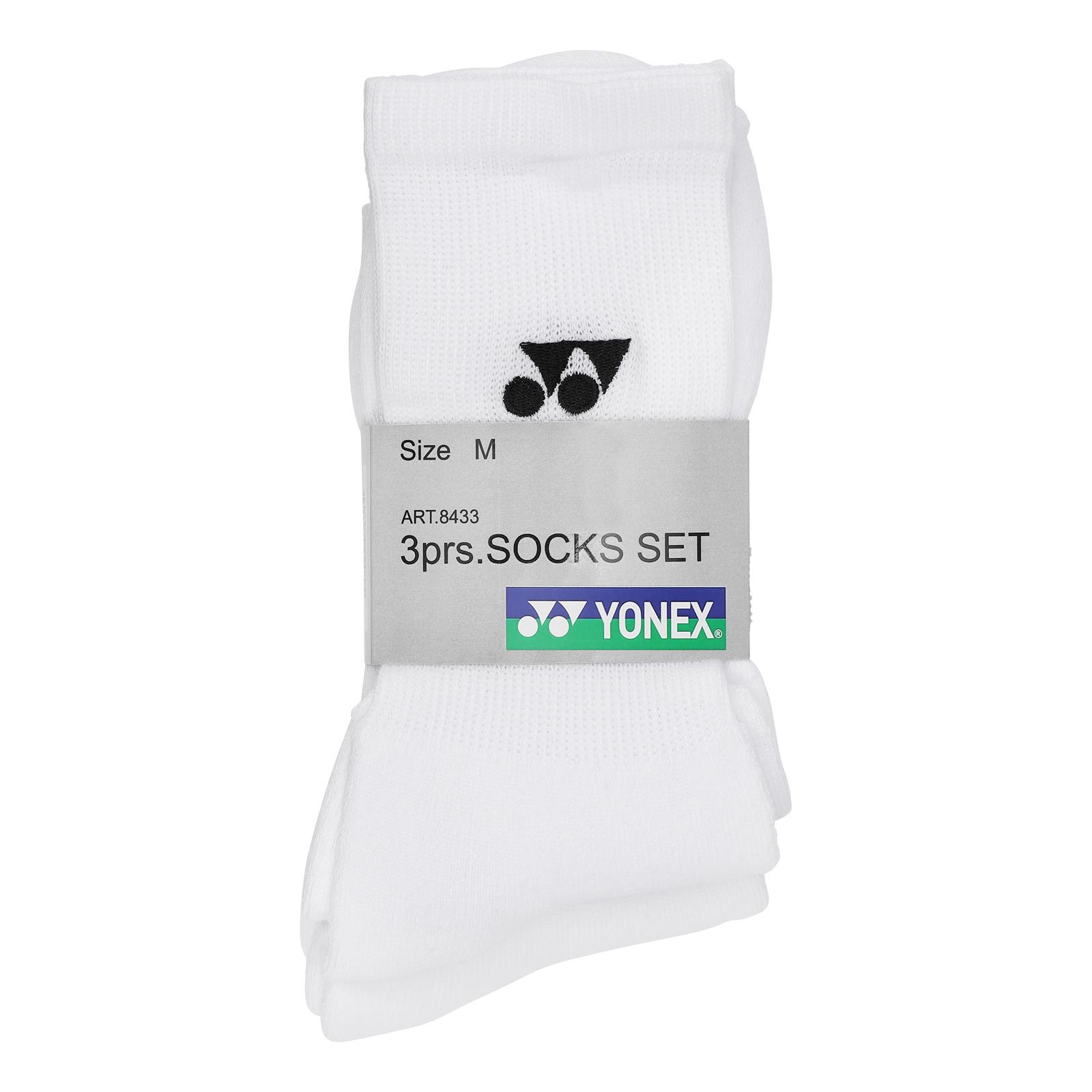 Yonex Performance Socks 8433  -pack White