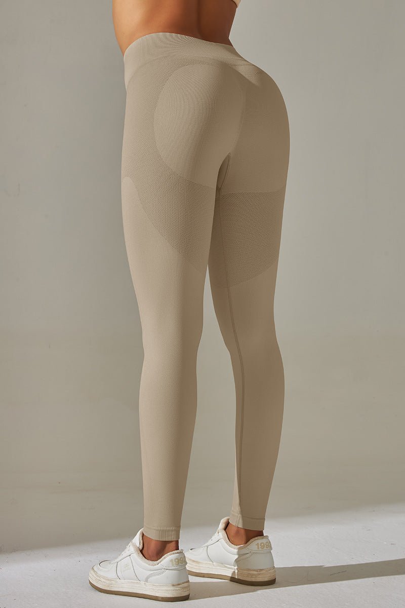 Airmotion Scrunch Tights   Beige Small   Beige