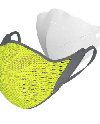 Airpop Active Sport Mundbind  Gul Sort