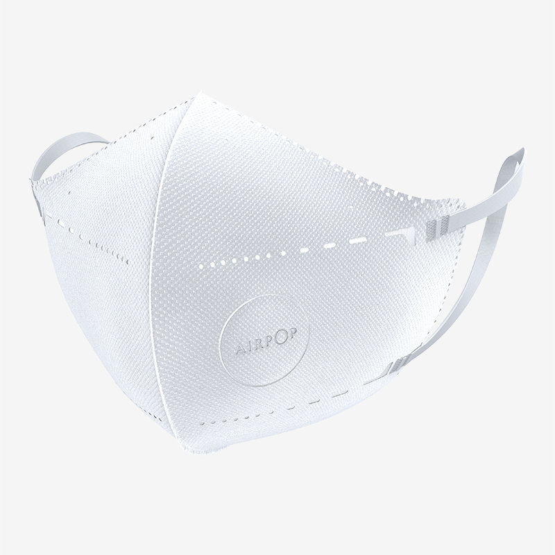 Airpop Pocket -pack Mundbind Maske Hvid