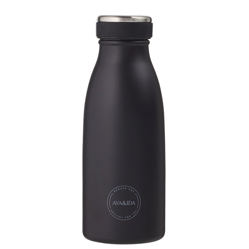Aya Ida Drikkeflaske 350 Ml Sort