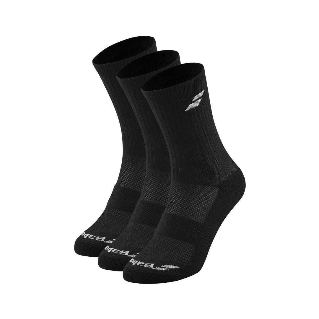 Babolat Strømper -pak Black Black 35-38