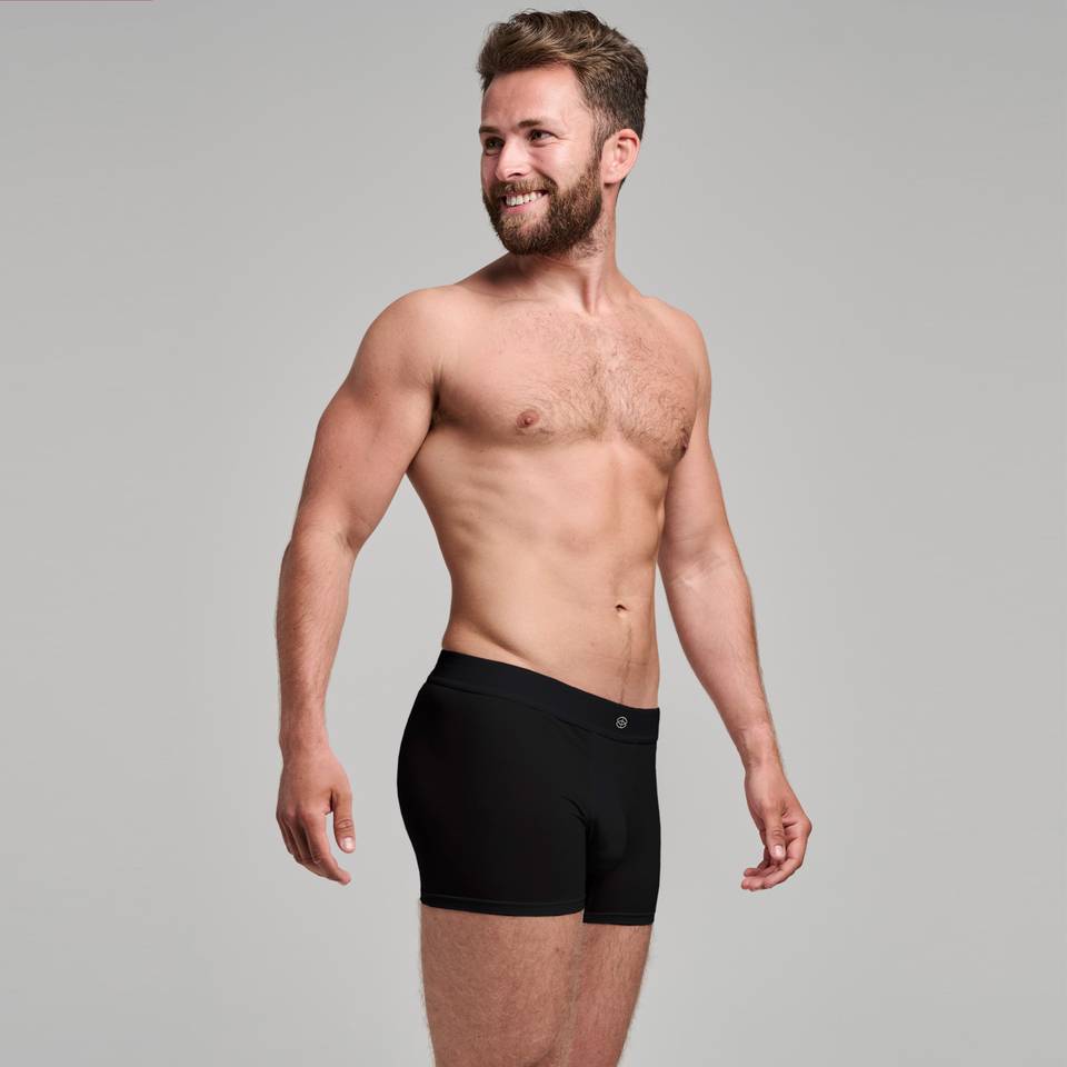 Bambusa Boxershorts Sort Pk