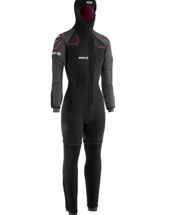Beuchat Focea Comfort   Hooded Over-shorty Dame   Mm