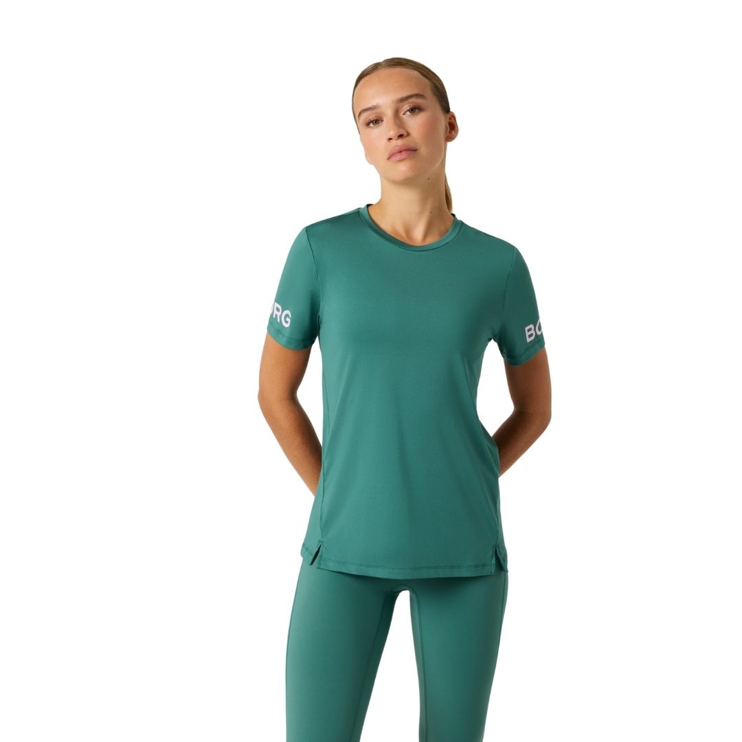 Björn Borg -shirt Women Mallard Green Xs