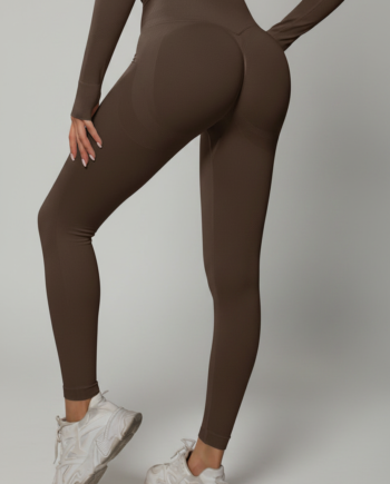 Bodycurve Scrunch Tights   Brown Small   Brown