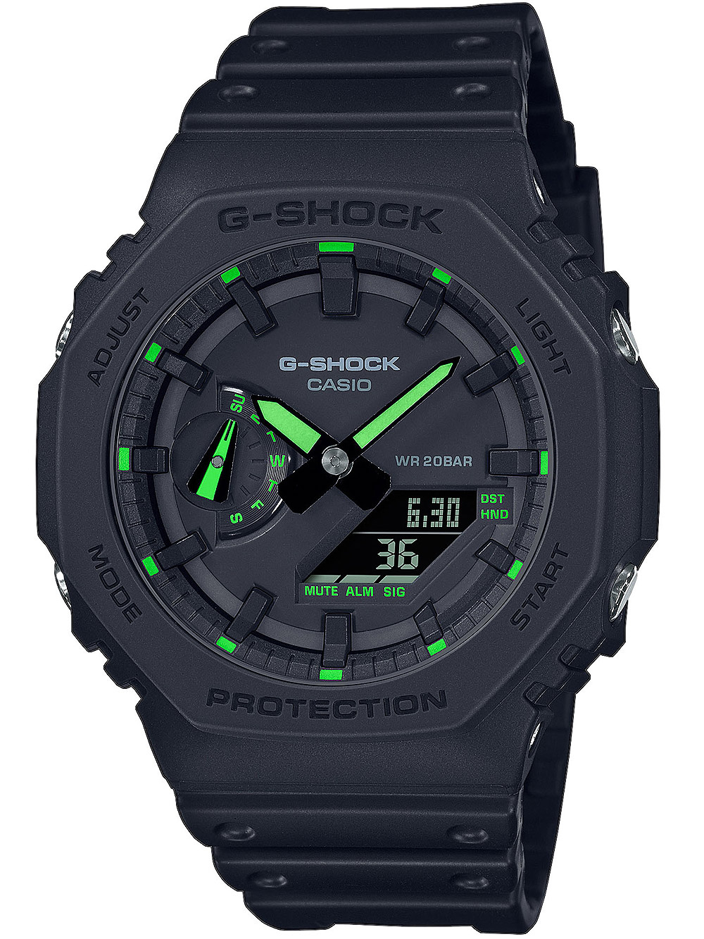 Casio Ga-2100-1a3er Herreur  -shock