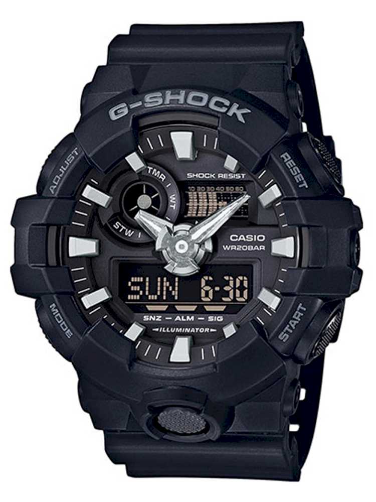 Casio Ga-700-1ber Herreur  -shock Ur Sort
