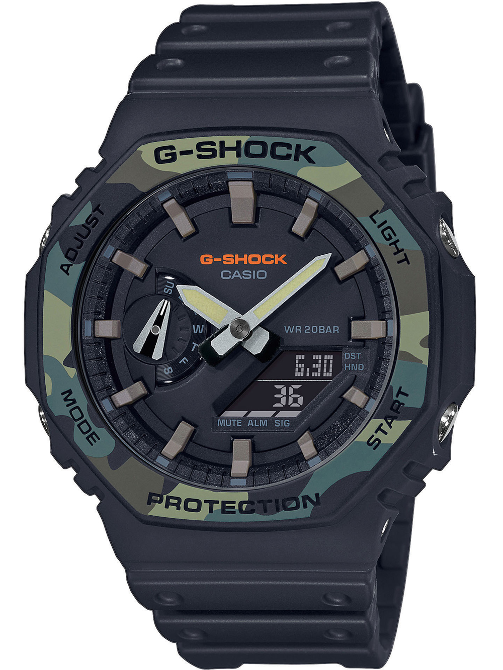 Casio Ga-2100su-1aer Herreur  -shock