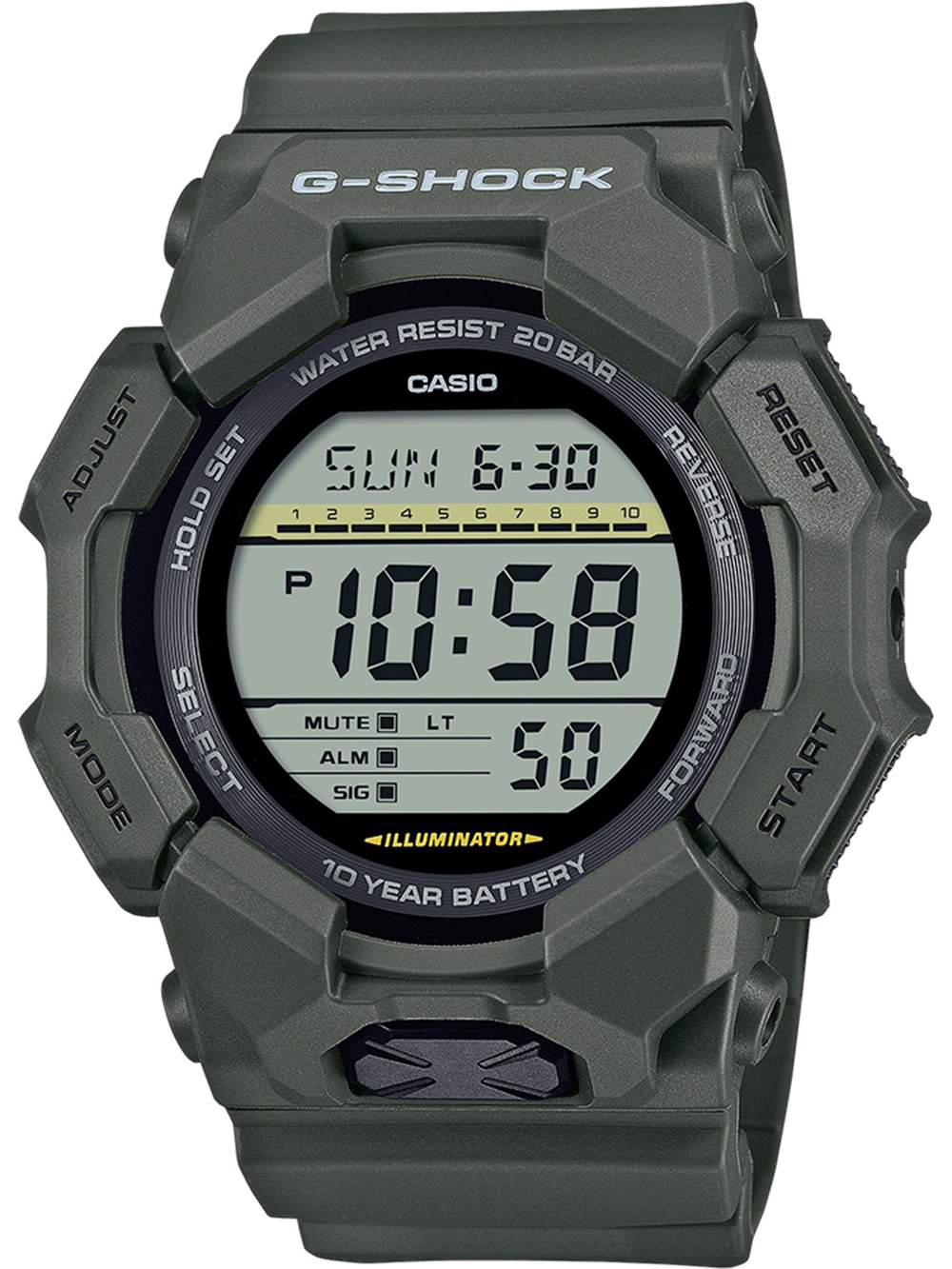 Casio Gd-010-3er Herreur  -shock Classic