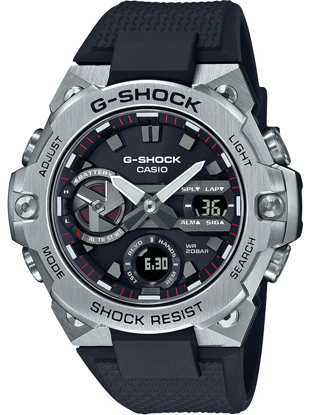 Casio Gst-b400-1aer Herreur  -shock  -steel Radiostyret