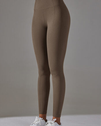 Comfortflex High Waist Tights   Brown Small   Brown