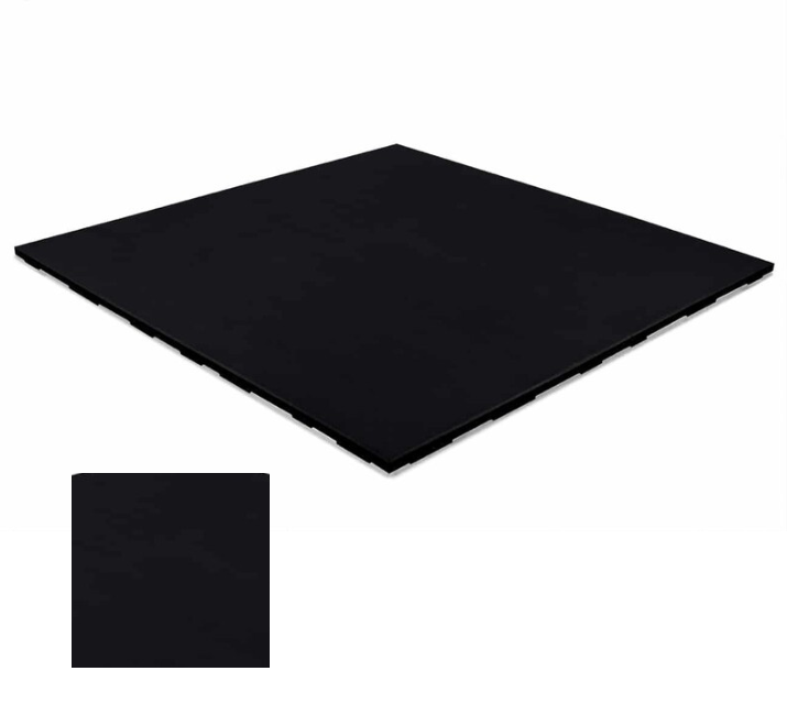 Connect Tile  20mm Gulv 100x100 Cm   Sort