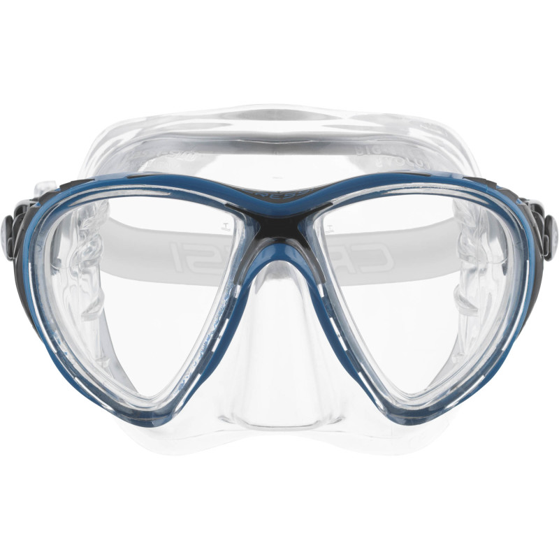 Cressi Big Eyes Evolution Crystal Dykkermaske Crystal Blå Sort