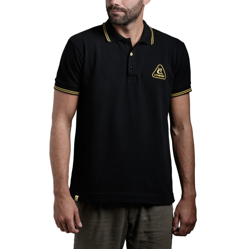 Cressi Cressi 1946 Polo Herre Sort Gul