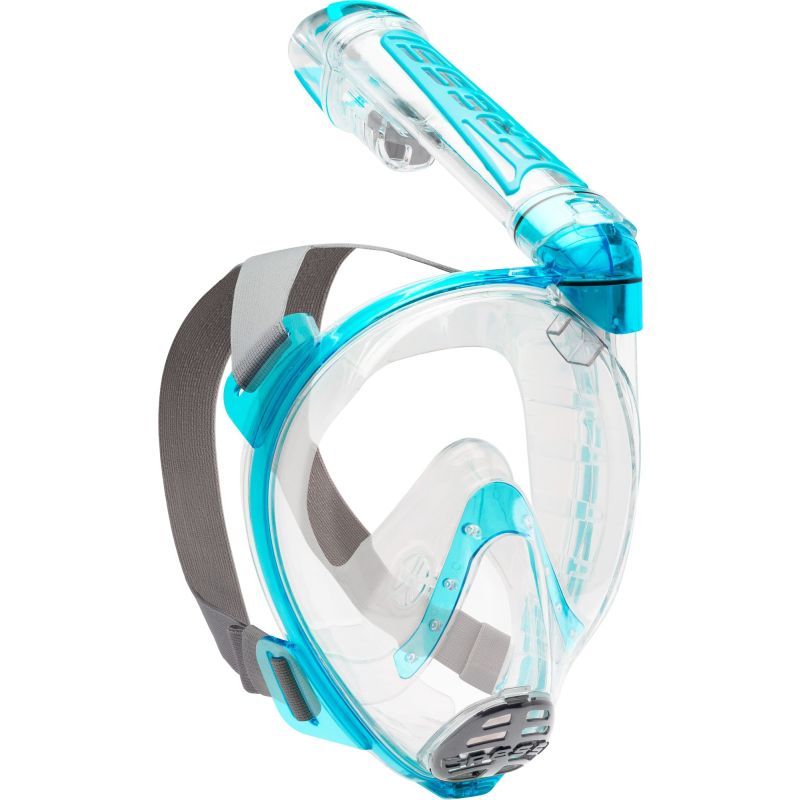 Cressi Duke Full Face Maske Klar Akvamarin