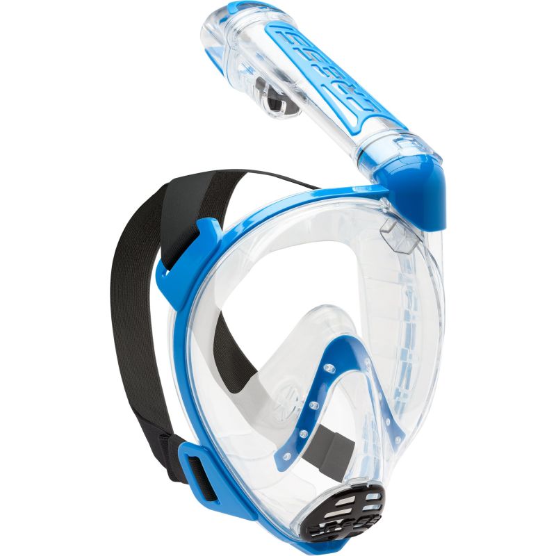 Cressi Duke Full Face Maske Klar Blå