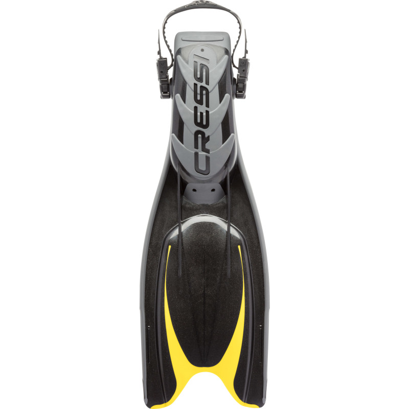 Cressi Frog Plus Finner Sort Gul