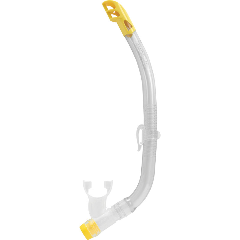 Cressi Top Snorkel Klar Gul