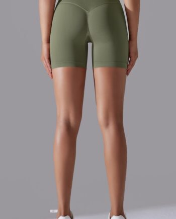 Enduranceflex Scrunch Shorts Olivegreen Small   Olivegreen