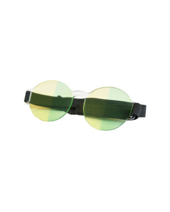 Farve Spectrum Halv-felt Brille  Gul   Grøn
