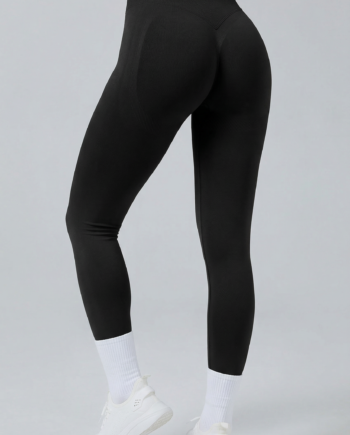 Flow Tights Med Scrunch Black Small   Black